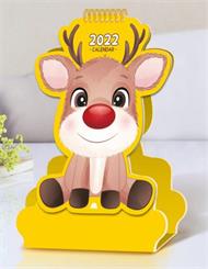 异形十三张可爱小鹿创意台历 AY-22005可爱小鹿