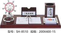 2023年木质台历日历仿红木台历老板桌面摆件商务办公台历   SH-8510