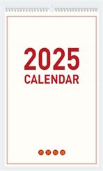 三开十三张简约特种纸月历  LG-25064（恭贺新禧）