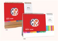 韩式便利贴便签17张记事台历  JY035（2026）—JY036（2026）