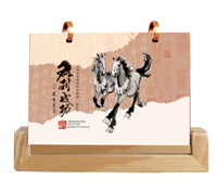 实木精美相框台座  AY-26029（马到成功）—AY-26030（高节清风）