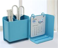 开合式收纳台历-绿色   SD-8275