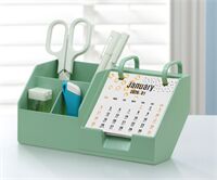 方格式收纳台历-绿色   SD-8272