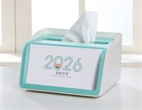 手机架纸巾盒台历  SD-8269