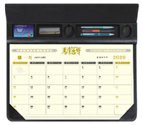 真皮文具盒大班双色台垫  NF-003