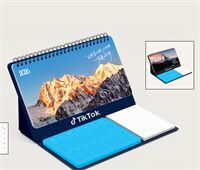 Ipad款商务皮质台历