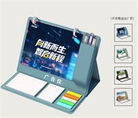 2026皮质笔筒组合台历