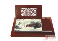 红木透雕古典红木透雕商务周历